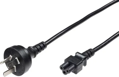 Produktbild von Microconnect PE150818, 1,8 m, Netzstecker Typ I, C5-Koppler, H05VV-F, 220 V, 2.5 A
