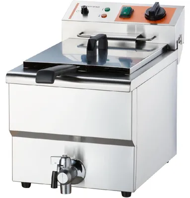 Produktbild von Fritteuse CATERINA - 8 Liter - Ablasshahn 300x510x390mm - 3 kW 230V