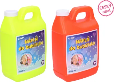 Image de Recharge pour souffleur de bulles MAXI 1L - Emballage anglais