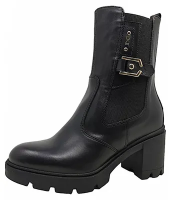 Image de Chaussures de ville pour femme Nero Giardini, modèle à lacets, couleur noire, pour un style décontracté
