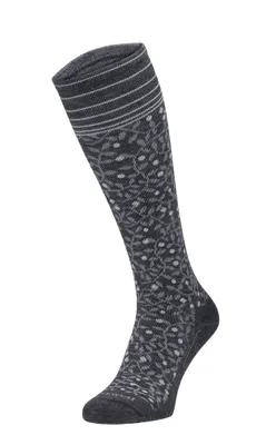 Produktbild von Sockwell New Leaf Damen Kompressionsstrümpfe 20-30 mmHg Charcoal Größe 39-43