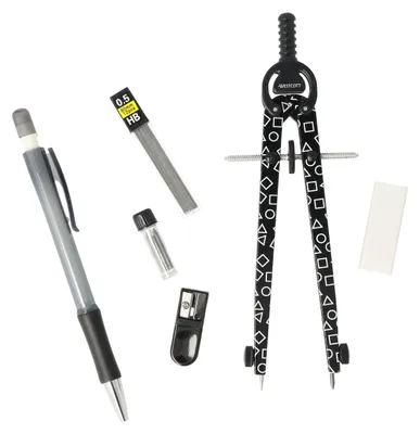 Image de WESTCOTT E-711419 00 WESTCOTT Zirkel schwarz, 1 St.