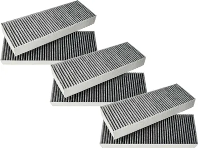 Produktbild von vhbw 6x Aktivkohlefilter Ersatz für Bora BAKFS-002, BAKF-001, BAKFS für Dunstabzugshaube - 34 x 12,2 x 4,25 cm