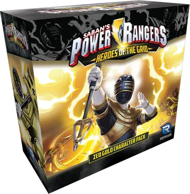 Zdjęcie produktu dla Power Rangers Heroes of the Grid Zeo Gold Character Pack - Brettspiel - ENG Edition