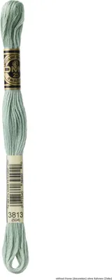 Produktbild von DMC Stickgarn Mouline Special 117MC -3813, 6-fädig, 8m