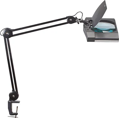 Image de MAUL Lampe loupe MAULvitrum LED 6.500 K pied à pince noir