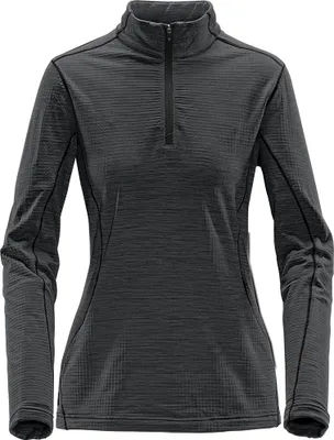 Produktbild von Stormtech - Fleece-Oberteil, Thermisches Material für Damen PC4492 (S) (Grau)