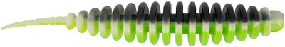 Produktbild von TroutMaster Master Worm (Black Chartreuse)