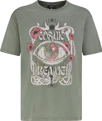 Produktbild von Sublevel Retro T-Shirt mit Spirituellem Print Boho Style Größe: XL