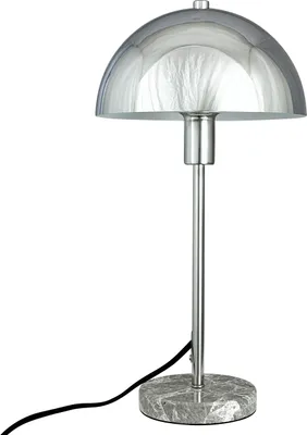 Produktbild von Tischlampe, Tischleuchte, Nachttischlampe, Schreibtischlampe, LED Leselampe, Stockholm D20 Chrom