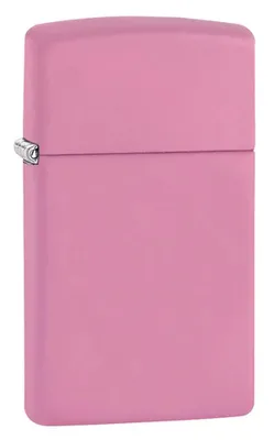 Produktbild von Zippo Slim Pink Matte Windproof leichter