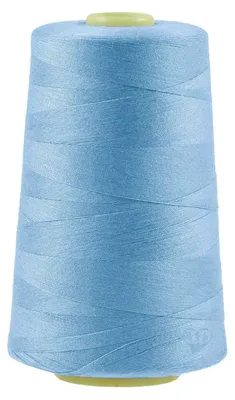 4572m Polyester Overlock Garn kristallblau