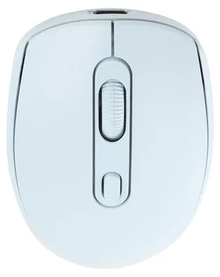 Obrázok produktu pre Bezdrôtová myš s technológiou Bluetooth 5.0 a 2,4 GHz v duálnom režime s USB prijímačom pre telefóny, notebooky a počítače, rozlíšenie 800/1200/1600 DPI, tichá, dobíjateľná, modrá