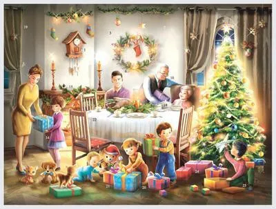 Immagine prodotto di Calendario dell'Avvento \"Oggi è il giorno dei regali\"