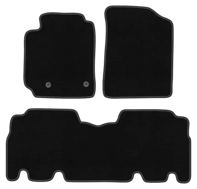 Immagine prodotto di Tappetini in moquette per Toyota Yaris Verso 1999-2005 (monovolume) – set 4 pezzi, neri, su misura – Wielganizator BASIC
