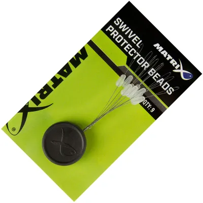 Produktbild von Fox Matrix Swivel Protector Beads - 9 Gummistopper, Größe:Large