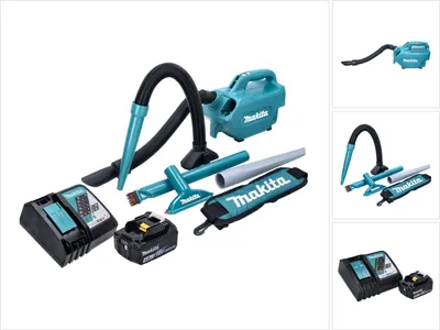 Produktbild von Makita DCL 184 RM1 Akku Staubsauger 18 V 54 mbar 0,5 l + 1x Akku 4,0 Ah + Ladegerät