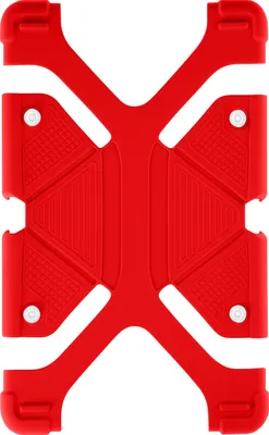 Produktbild von Avizar, Universal Case mit Bumper für Tablets von 7.9'' bis 9'' – Standfunktion, Rot