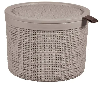 Image de Contenant Curver Jute rond 2 L taupe