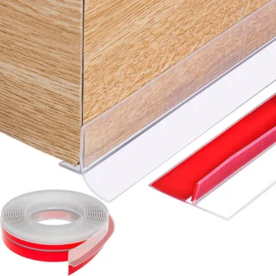 Obrázok produktu pre T-tvarové samolepiace tesnenie na dvere, 6 metrov, na ochranu pred vetrom a chladom