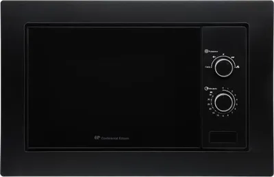 Produktbild von Einbau-Mikrowelle - CONTINENTAL EDISON - CEMO20EBM2 - 1280 W - B 59,5 x H 38,5 x T 35,3 cm - 20 l - Schwarz