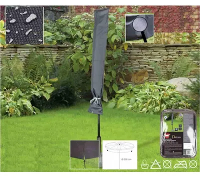 Image de Housse de Protection Parasol Jardin, Imperméable Ø300 cm