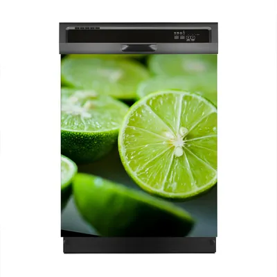 Produktbild von Aufkleber sticker 60x70 cm Dekorative folie Spülmaschine - Limetten Obst