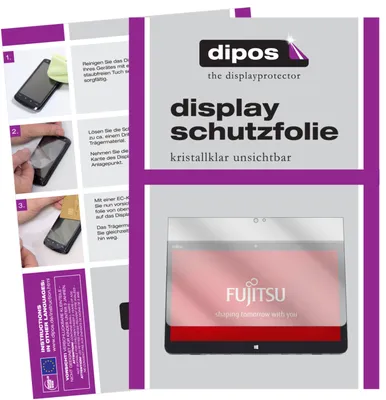 Produktbild von 2x Schutzfolie für Fujitsu Stylistic Q736 klar Displayschutzfolie Folie Display