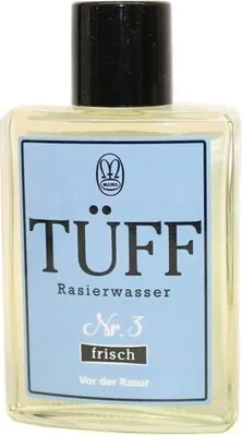 Produktbild von Tüff Vor der Rasur, frisch, 100 ml, blau, Flasche