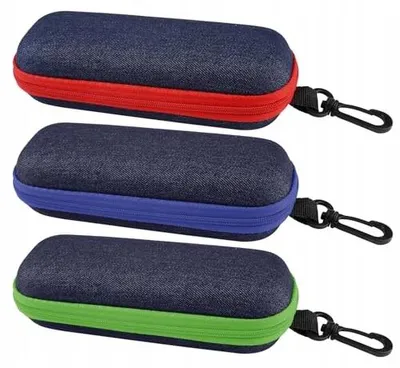 Zdjęcie produktu dla Etui na okulary twardokorpusowe EVA zestaw 3 sztuki dla kobiet