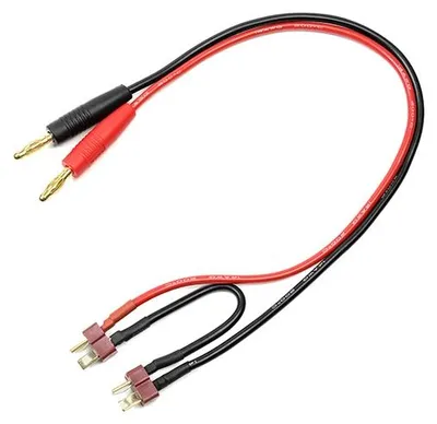 Imagen del producto de Cable de carga - Conector Deans, conexión en serie, calibre 14AWG, 30 cm