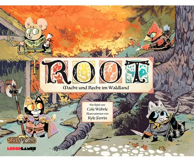 Produktbild von SPWD0002 - Root, Brettspiel, 2-4 Spieler, ab 10 Jahren (DE-Ausgabe)