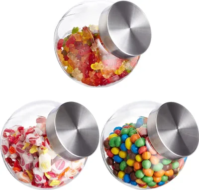 Image de Lot de 3 verres à bonbons 1,5 L