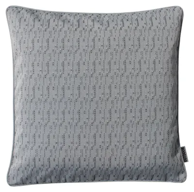 Produktbild von Kissenbezug Outdoor 40x40 cm Hellgrau Jacquard meliert wetterfest Kissenhülle witterungsbeständig Garten