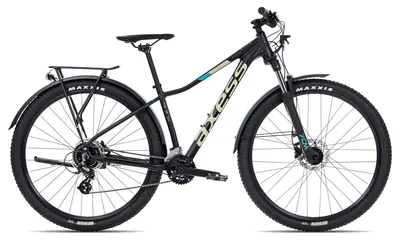 Produktbild von Axess MEEA DX ATB Damen-Mountainbike für Stadt & Offroad-Trips 29 Zoll Schwarz 17 Zoll