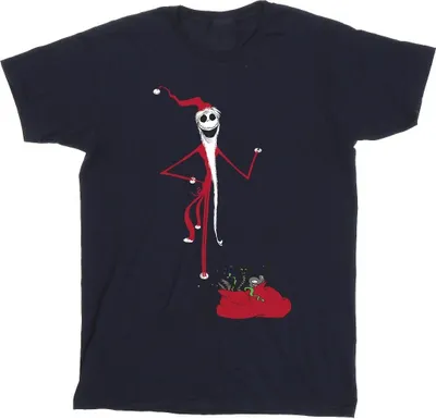 Produktbild von The Nightmare Before Christmas - T-Shirt für Herren BI43845 (L) (Marineblau)