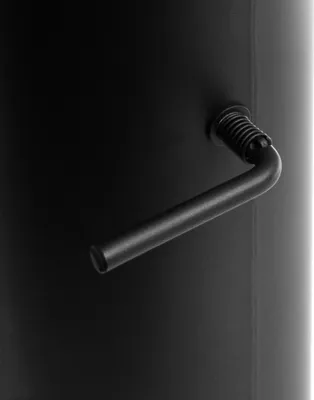 Produktbild von Raik Basic Zugregulierung 150mm schwarz L: 1000mm für Rauchrohr / Ofenrohr