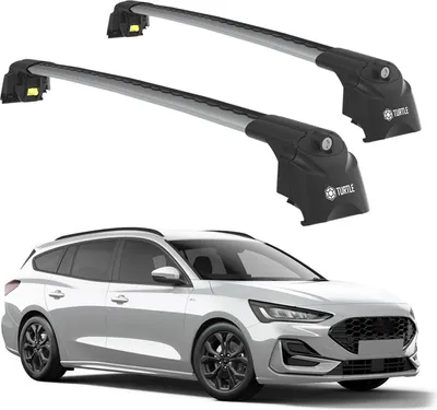 Produktbild von TURTLE DACHTRÄGER AIR-2 , Silber FORD FOCUS ESTATE (C519) 2019 - 2024 (Kombi)