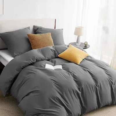Immagine prodotto di Set di biancheria da letto in morbida microfibra con federa da 80x80 cm
