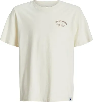 Image de Jack & Jones Brandes Backp Relaxed Sn T-shirt manches courtes blanc 14 ans garçon blanc 14 ans