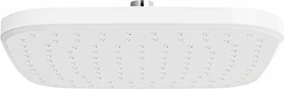 Produktbild von Mexen D-33 Kopfbrause 23x23 cm, Weiß/Chrom - 79733-02