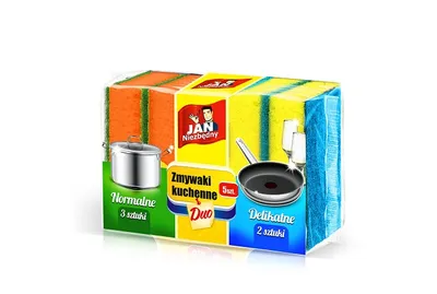 Obrázok produktu pre Jan Niezbędny Duo kuchynské drôtené špongie, 5 kusov