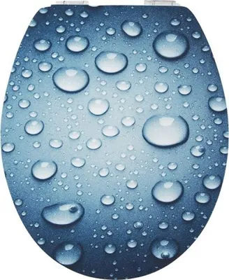 Produktbild von Conmetall WC-Sitz Wassertropfen, KSDSC354