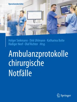 Produktbild von Ambulanzprotokolle chirurgische Notfälle
