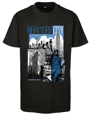 Produktbild von Mister Tee - "New York City" T-Shirt für Kinder TN3367 (116) (Schwarz)