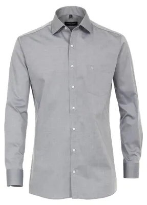 Produktbild von Casa Moda - Modern Fit - Herren Hemd mit extra langem Arm (72 cm) (006532), Größe:42, Farbe:Grau (705)