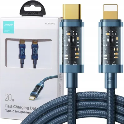 Image de Câble Joyroom S-Cl020A12 Lightning / Usb-C Pd 20W 1.2M - Niebieski