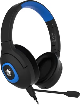 Produktbild von SADES Shaman SA-724 Gaming Headset, schwarz/blau, USB, kabelgebunden, Stereo, Over Ear, PC, PST, XBox, Nintendo Switch, VR, Phone