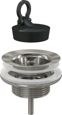 Produktbild von Alcadrain Ablaufventil für Waschbecken 5/4" Ganzmetall