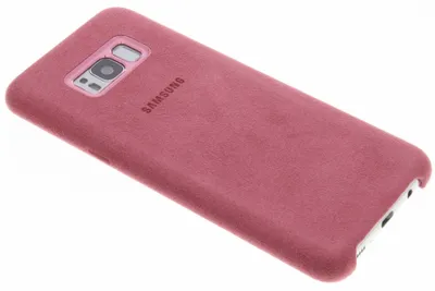 Immagine prodotto di Samsung Original Alcantara Cover Rosa compatibile con Galaxy S8 Plus